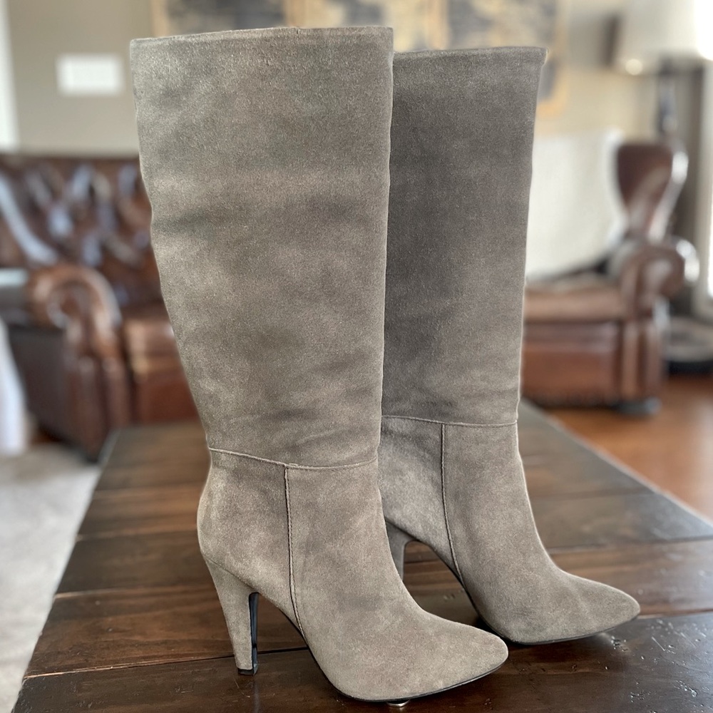 Steve Madden Sienah Suede Knee High Boots